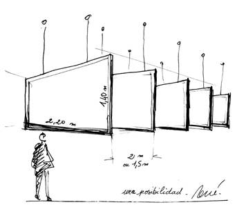 Croquis : Banderas : una posibilidad