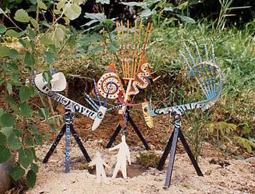 Les pompes oiseaux - Maquette