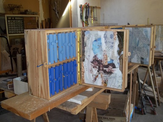 Pic dels Vidals (lment de "la prdelle") dans l'Atelier (juillet 2012)