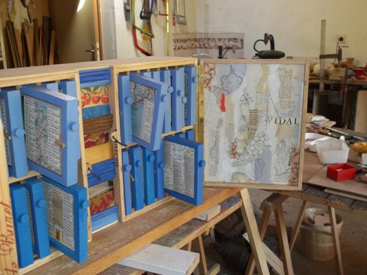 Pic dels Vidals (lment de "la prdelle") dans l'Atelier (juillet 2012)