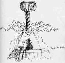 La Rhune - croquis (crayon)