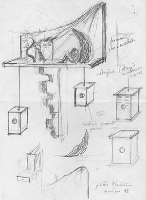 Pea Montaesa - croquis dcembre 1998