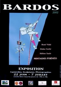 Montagnes Pyrnes - Exposition  Bardos