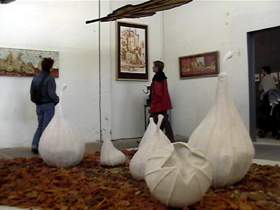 Voyage sous le figuier, Installation expose  Billre