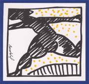 Les routes de l't : Carton d'invitation pour l'exposition de la Role (1993)