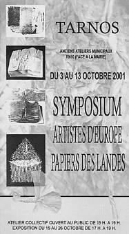 Artistes d'Europe - Papiers des Landes