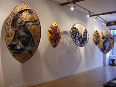 Les Mandorles exposes  Toulouse en juin 2008