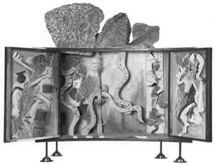 Le Cirque de Barroud, l'une des sculptures de Ren Vidal