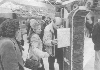 L'expo rend hommage  l'oeuvre de Ren Vidal. Amoureux des Pyrnes, il a su transcrire cette passion dans le bois.