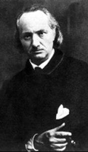 Charles Baudelaire photographi par Neyt (1864)