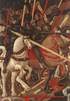 La bataille de San Romano, Paolo Uccello (Détail)